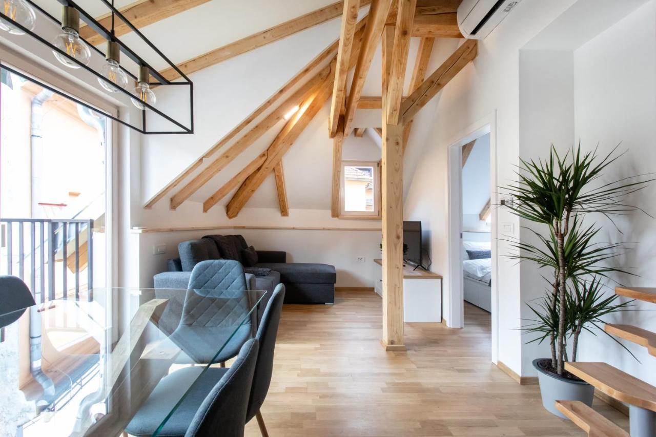 Bright & Spacious Loft In The Heart Of Old Town Liubliana Exterior foto